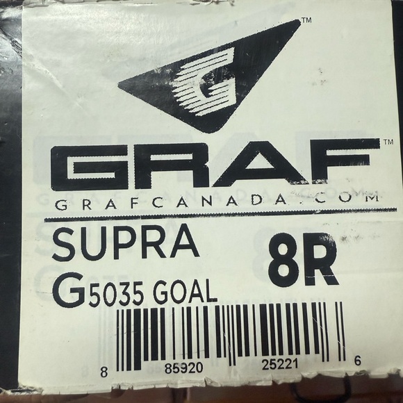 Graf Supra G5035 Goalie Skates Hockey- Black